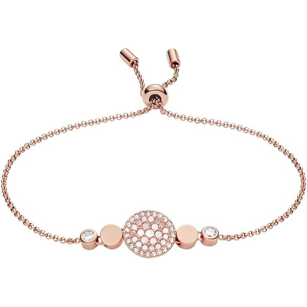 Fossil Armband Für Frauen Misty Autumn, Innenlänge: 165mm Rose 
