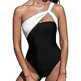 CUPSHE Damen Umstands Badeanzug - V-Ausschnitt Mit Wickeloptik