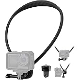 K&F CONCEPT Magnetic Neck Mount for Action Camera, Quick Release One-Click Button with Air Cushion, POV Mount for Hands-Free 
