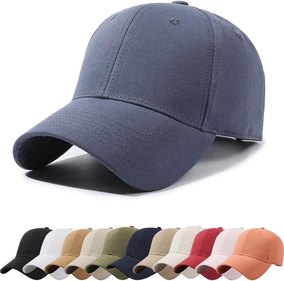 Gorra de béisbol para Hombre Unisex Clásico Algodón Gorra el Sol Moda Gorra Running Hombre Mujer Ajustable Sombrero Verano Gorra Beisbol
