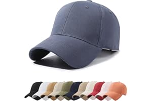 Gorra de béisbol para Hombre Unisex Clásico Algodón Gorra el Sol Moda Gorra Running Hombre Mujer Ajustable Sombrero Verano Gorra Beisbol