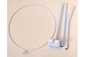 MISHINER Support réglable de support de moustiquaire en métal pour la parenthèse de lit de lit de bébé de lit de bébé