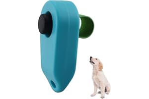 Voiakiu Clickers para adiestramiento de Perros,Pet Clicker para Entrenamiento de Perros - Suministros de Entrenamiento para Mascotas para Cachorros, Perros, Gatos, Caballos para Sentarse, Recoger