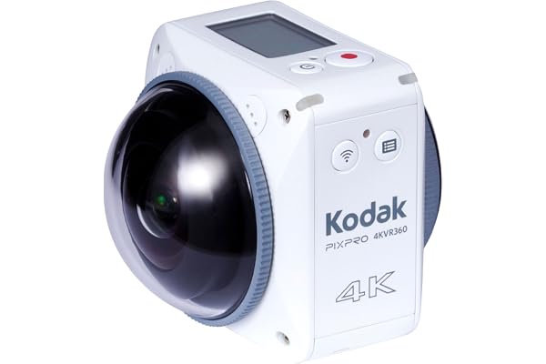 Caméra Kodak Pixpro VR 360° 4K - Digital - Blanche