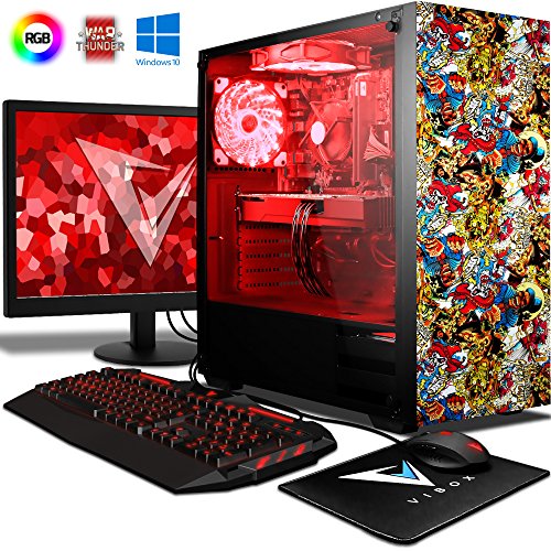 VIBOX Pyro GMR760-168 Gaming PC Ordenador de sobremesa con Cup n de Juego Win 10 22 HD Monitor 4 3GHz Ryzen 8-Core Nvidia GeForce GTX 1060 Tarjeta Grafica 16GB DDR4 RAM 480GB SSD 2TB HDD VIBOX Pyro GMR760-168 Gaming PC Ordenador de sobremesa con Cup n de Juego Win 10 22 HD Monitor 4 3GHz Ryzen 8-Core Nvidia GeForce GTX 1060 Tarjeta Grafica 16GB DDR4 RAM 480GB SSD 2TB HDD
