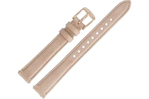 Fossil Uhrenarmband, 14 mm, Leder, Beige, ES-3487 | LB-ES3487, Uhrband, Riemen