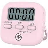 NPO NPT05P Kitchen, Lesson, 99:59min Digital Alarm Stopwatch for Food, Pomodoro Student Motivation Clock