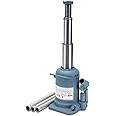 BAOSHISHAN 12 Ton High Lift Bottle Jack 9.25" to 23.23" Lifting Range Heavy Duty Double Ram Hydraulic Truck Jack Welded Jack