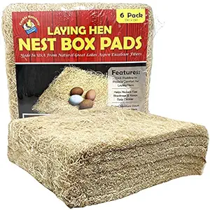 Cackle Hatchery Laying Hen Nest Box Pads - 6 Pack