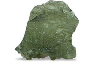 STARBORN Véritable Moldavite crue de 15-20 carats, une pièce