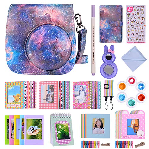 DaMo 16 in 1 Instax Mini 9 Kamera Zubehör Set für Fujifilm Instax Mini 9 / Mini 8 / Mini 8+ Kamera (Meteor) DaMo 16 in 1 Instax Mini 9 Kamera Zubehör Set für Fujifilm Instax Mini 9 / Mini 8 / Mini 8+ Kamera (Meteor)