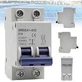 Miniature Magnetothermic, 2P 1000V Magnetothermal DC Current 16A, DZ47-63Z Magnetothermic, Circuit Protection Devices