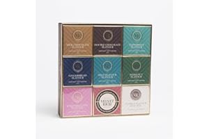 HEZVIC Hot Chocolate Gift Set Velvet Rich Hot Chocolate Drinks 9 x 20g - Perfect for Valentine and Mother's Day Gift