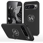 Microcase Google Pixel 10 Pro ile Uyumlu Manyetik Mıknatıslı Y&uuml;z&uuml;k Standlı Kılıf-AL5139