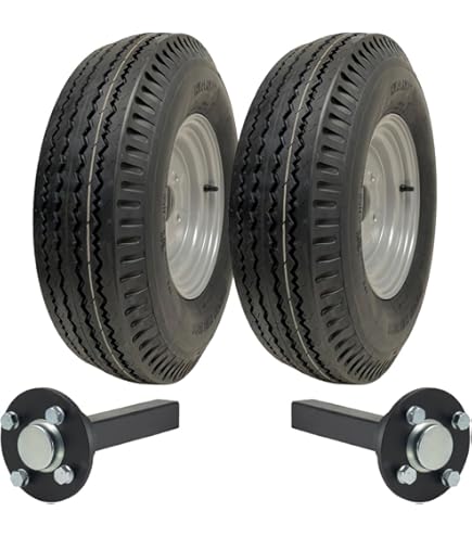 Set van twee versterkte wielen voor de aanhanger LINGLONG BANDEN 165/80