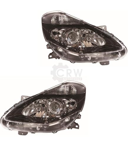 Scheinwerfer Set Für Renault Clio III 06.05-08.09 H7/H7 Mit