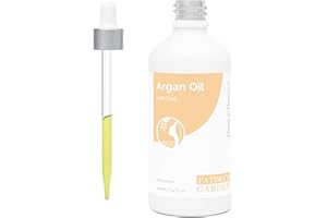 Huile d'Argan 100% Bio au Oud par Fatima's Garden pour visage, cheveux, corps, ongles - Anti-âge, hydratante, pressée à froid, pure, vierge, peau jeune, renforce les cheveux - 100ml