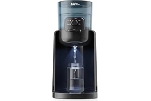 HEYVALUE Flaschenzubereiter für Babys,Flaschenwärmer Baby,Instant Warmer,Wasserspender für Sofortige Herstellung von Formelflaschen,4 Temperaturen 72H Smart Thermostat, Heißwasserspender, Abnehmbarer Behälter