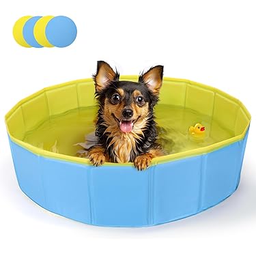 Piscina Pieghevole Per Cani E Gatti - Refrescante E Portatile, Ideale Per L'estate