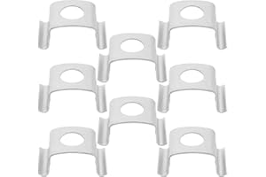 XICIKI 8 Pcs Car Brake Hose Metal Fixing Clips, Brake Hose Pipe Retaining Holder Clip, 34341163565 34340141371 481477 Compatible with MINI X1 X2 X3 X4 x5 X6 X7 Z4 1 2 3 4 5 6 7 Series I8