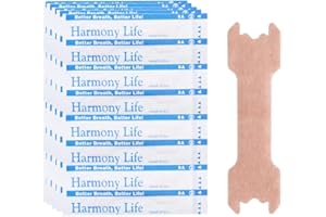 OOLIFE 60 Pezzi Cerotti Nasali Antirussamento, Allevia Istantaneamente la Congestione Nasale, Aiuta a Ridurre il Russare, Cerotti i Nasali per Respira Bene(Taglia M) (Classico)