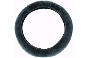 ‎HP AUTOZUBEHÖR HP-Autozubehör 19760 Lenkradbezug Echt Lammfell, Anthrazit