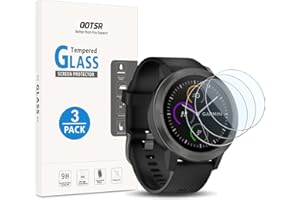 OOTSR Displayschutzfolie für Garmin Vivoactive 3 (3 Stück, Transparent, Blasenfrei, Nicht kompatibel mit Garmin Vivoactive 3 Music)