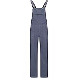 BWOLF ANAX 100% Cotone Salopette da Lavoro in Cotone con 5 Tasche Posteriori e Cerniera