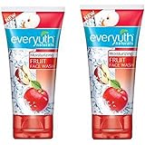 everyuth naturals moisturizing fruit face wash