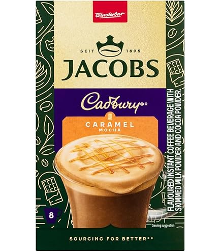 NESCAFÉ AERO Golden Honeycomb Mocha Instant Coffee 18g (Pack of 8