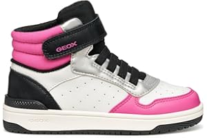 Geox J Washiba Girl, Scarpe da Ginnastica Bambine e Ragazze