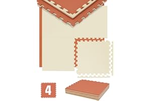 eyepower 2 cm Tapis de Sol Sport: 1m² Tapis de Sport Fitness a la Maison - 4 Tapis Mousse EVA 50x50 - Tapis Musculation Tapis de Sol Gym Tapis de Sport Epais - Dalles avec Petits Défauts Visuels