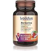 Validus Berberin (Berberis Vulgaris) 1000 Mg 60 Capsules