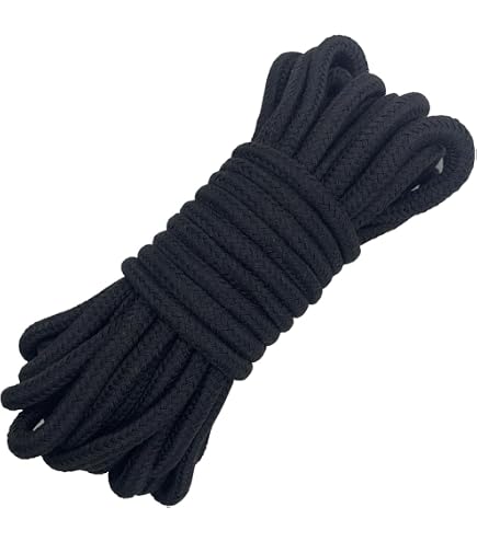 Corde De Pêche Magnétique 10m Noire - Corde Tressée Nylon Avec Mousqueton - Résistante Et Polyvalente