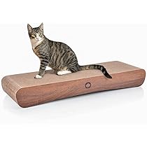 CanadianCat Company ® | Scratch karton Comet XL | donkergrijs | Kat meubilair, krabplank | XXL kwaliteit karton kattenkruid | ca. 75 x 30 x 8 cm