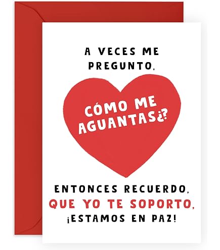 Tarjeta Regalo Matrimonio Tarjeta De Cumpleaños Para Marido - Diseño Elegante Con Mensaje Especial Regalo Novio