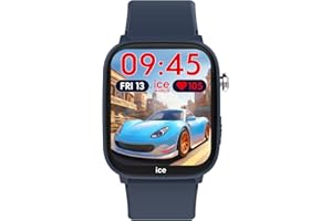 ICE-WATCH - Ice Smart Junior 3.0 Find My - Montre connectée géolocalisable pour Enfant avec Bracelet en Silicone (1.75 Pouces) - Compatible Find My, sans abonnement et sans Carte SIM