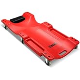 DNA Motoring TOOLS-00005 Ağır Hizmet İ&ccedil;b&uuml;key Şekli D&uuml;ş&uuml;k Profilli Otomotiv Creeper w/Yastıklı Kafalık