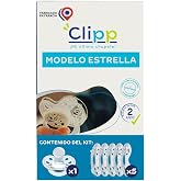 CLIPP Kit &ndash; Star Weaning Pacifier + 5 Weaning Rings for Progressive Abandonment &ndash; Stages, Easy and Gradual Weaning &ndash; Patented