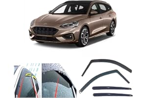 GENERIC AC Wow 4X Windabweiser fur Focus Turnier 5 Türer Kombi Wagon MK4 2018 2019 2020 2021 2022 2023 2024