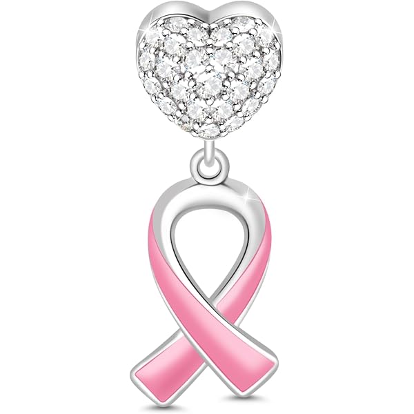 GNOCE Ciondolo Clessidra In Argento 925 Placcato Oro Rosa Con Zircone - Charm Universale Per Bracciali E Collane, Regalo Simbolico Per Lei - 2