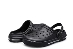 ADQ Clogs for Women with Air Cushion Slip On Clogs Garden Shoes Lightweight Breathable for Nurse Beach Home Summer