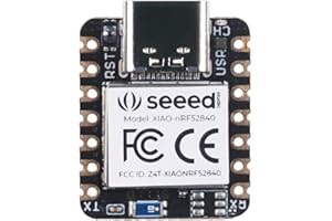 Seeed Studio XIAO BLE Nordic nRF52840 für Arduino/MicroPython/CircuitPython, Bluetooth 5.0 NFC und ZigBee mit Onboard-Antenne, maschinelles Lernen