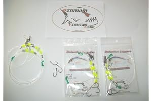 Piranha Fishing Line TERMINALI BOLENTINO Set 3PARATURE per SARAGHI E PAGELLI