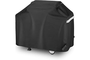 GFTIME 112CM H x 165CM L x 61CM W Grillabdeckung für Enders Monroe PRO 3 SIK + 4 SIK (ab 2020), Enders Kansas 3 + 4 Brenner, Boston 4 IK, Taino RED 4+1, Weber, Landmann, 600D Schwerlast Abdeckhaube