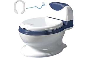 CYPREASON Töpfchen-Trainingstoilette - Bequemer, Sicherer Toilettensitz Mit Spritzschutz | Tragbare Toilette Für Kinder, Toilettensitzaufsatz Für Das Töpfchentraining Für Jungen