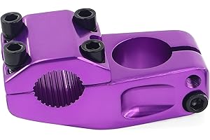 GRELiving Bike Stem for BMX Bike Aluminum Alloy Fixed Gear Bicycle Stem 22.2mm