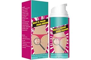 Mnozreo Crema Limpiadora de Acné a Tope,Crema para Eliminar el Acné en los Glúteos,Tratamiento de Gluteos para el Acné,Cuidado de los Glúteos,100ML,1PC
