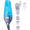 BLACK+DECKER WDC215WA-QW 7.2 V,10.8W Lithium-Ion Wet and Dry Cordless Dustbuster Handheld Vacuum Cleaner (Blue)-Charge Fully Before Using
