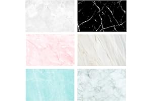 RENIAN Flat Lay Marble Backdrops Set 3pcs 56x86cm Food Photography Photoshoot Background Double Sided for Photo Studio Jewelry Tabletop Pictures Props